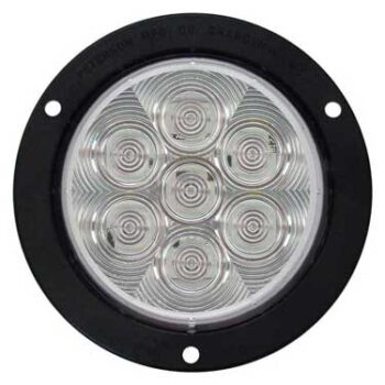 4" Clear LED Backup Light M818C-7