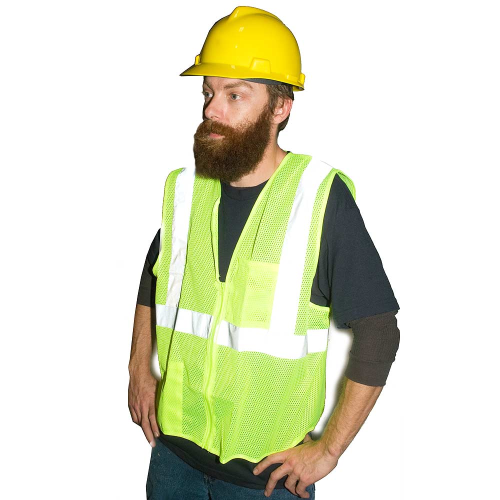 Mesh Safety Vest : Lime | TMI Trailer Marketing, inc.