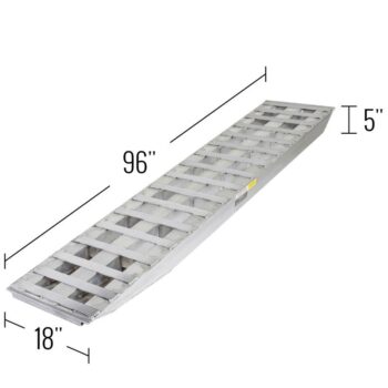 23-18-096-02-02-LL Heavy Duty Ramp 18"x 96" 23,500LB. Per Axle